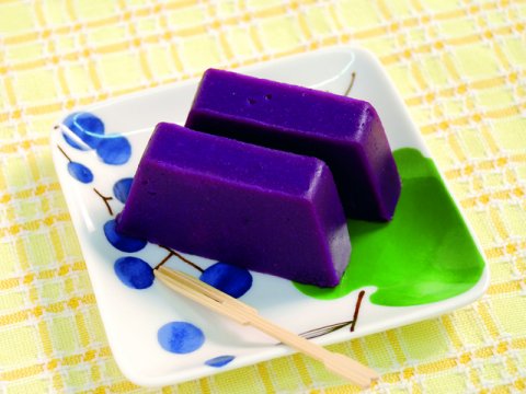 Purple Sweet Potato Yokan (sweet jelly) <br>紫いもようかん