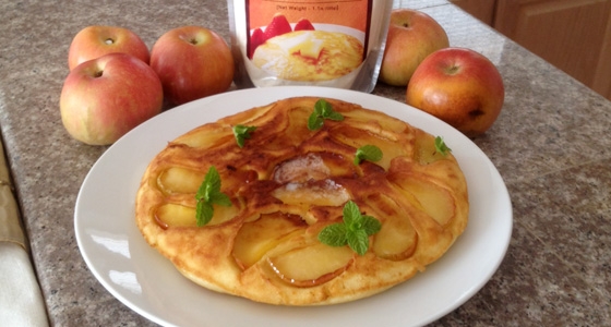 Apple Pancakes<br/>アップルホットケーキ